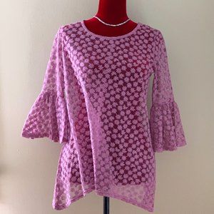 Daisy Lace Floral Top